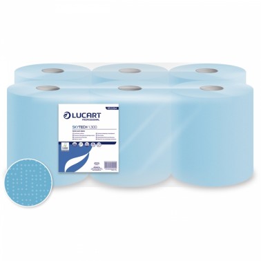 Lucart WP Skytech 1.300 blue paper towel roll - Pesumati
