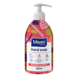 Vedelseep Rabarber/Õun 500ml, pumbaga pudelis, Mayeri