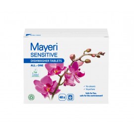 Nõudepesumasina tabletid Mayeri Sensitive 40tk