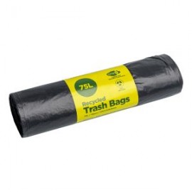 Prügikotid Home mustad 75-liitrised 650 x 1000 mm, 10 tk/rullis, 20 rulli/kastis | Pesumati