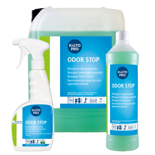 Kiilto Odor Stop /Bioloogiline lõhna eemaldaja, 750ml Kiilto Odor Stop /Bioloogiline lõhna eemaldaja, 750ml