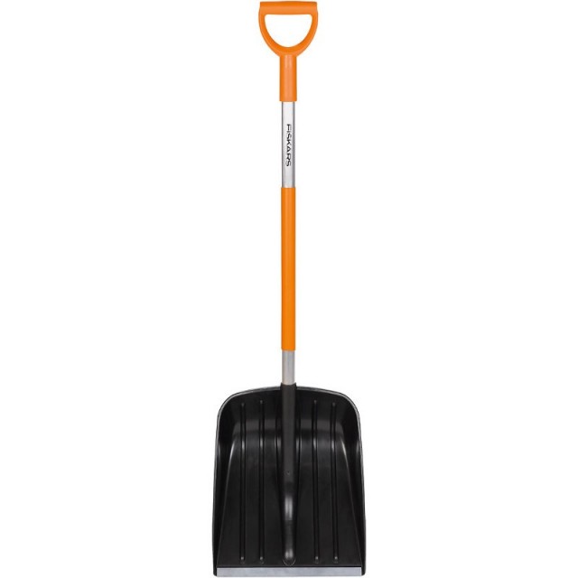 Fiskars SnowXpert snow shovel, black