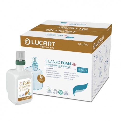 Lucart Classic Foam kätepesuvaht 900 ml automaatsele dosaatorile Lucart Classic Foam kätepesuvaht 900 ml automaatsele dosaatorile