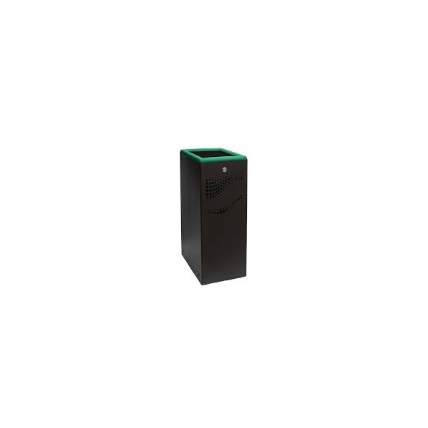Prügikonteiner metallist, roheline ,40L , Jofel
