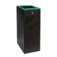 Prügikonteiner metallist, roheline ,40L , Jofel