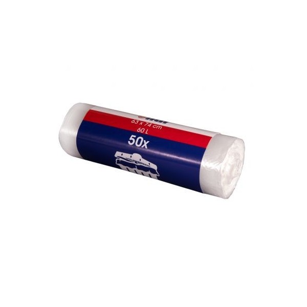 Prügikotid 630 x 740 mm, 60-liitrised, 50 tk/rullis | Pesumati Prügikotid 630 x 740 mm, 60-liitrised, 50 tk/rullis | Pesumati