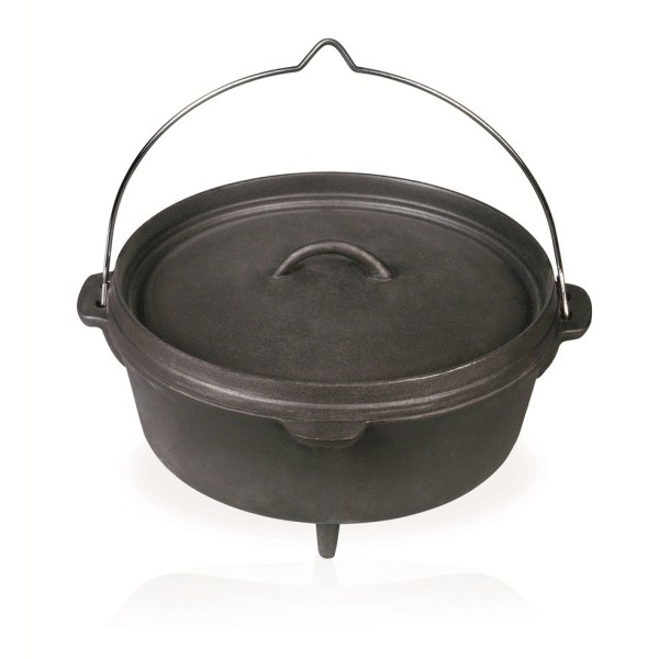Malmist pott kaanega Barbecook 9 l, Ø 32 cm, kõrgus 21 cm | Pesumati Malmist pott kaanega Barbecook 9 l, Ø 32 cm, kõrgus 21 cm | Pesumati