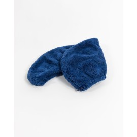 Pearätik turban juuste kuivatamiseks, pehme sinine, 68 x 25cm