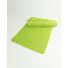 Jõusaali matt MOERANI MEMORY MESH®, roheline , 180cm x 50cm