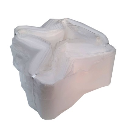 Prügikott Saclo Mini Standard, läbipaistev - 60 m, 4 tk/kastis | Pesumati