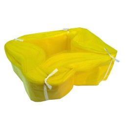 Prügikott Saclo Mini Standard, kollane - 60 m, 4 tk/kastis | Pesumati