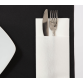 2-in-1 salvrätik-söögiriistade tasku Quick Pocket 40x40 valge 40tk 2-in-1 salvrätik-söögiriistade tasku Quick Pocket 40x40 valge 40tk