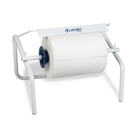Universaalne rullpaberihoidik Lucart, metallist, valge | Pesumati