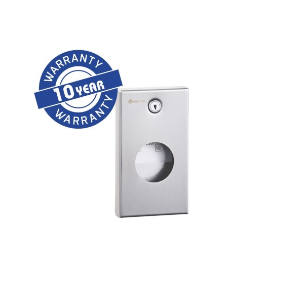 Hügieenikottide hoidik Merida STELLA, harjatud roostevaba teras | Pesumati