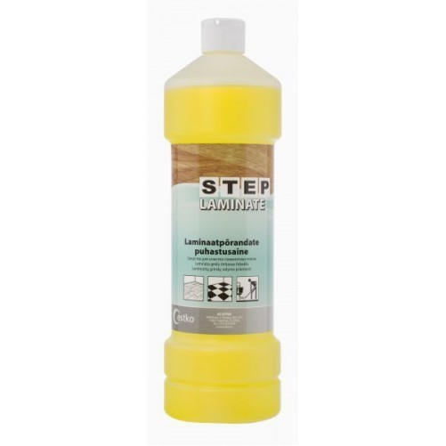 Step Laminate puhastusaine puitpõrandatele 1L - Pesumati Step Laminate puhastusaine puitpõrandatele 1L - Pesumati