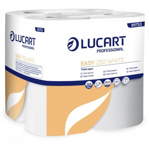 Lucart Easy 250 white toilet paper - Pesumati Lucart Easy 250 white toilet paper - Pesumati