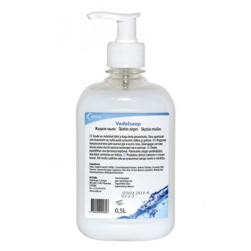 Valge vedelseep pumbaga 500ml - Pesumati Valge vedelseep pumbaga 500ml - Pesumati
